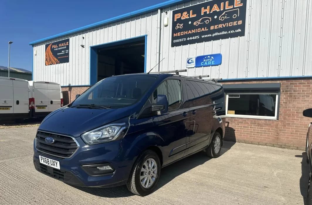P&L Haile family garage at Syke Park, Wigton